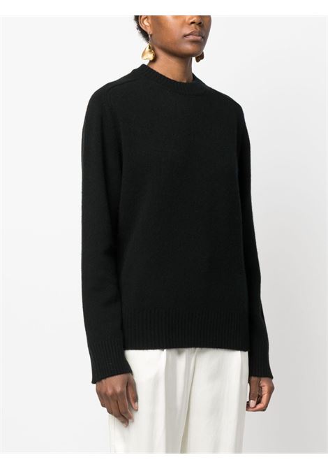 Black Baltra crew-neck cashmere jumper Loulou studio - women LOULOU STUDIO | BALTRABLK